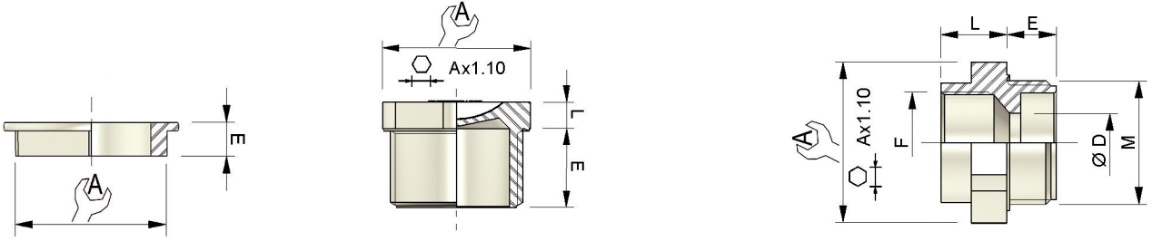 CAP181110 - Sealing accessories / reducing ring