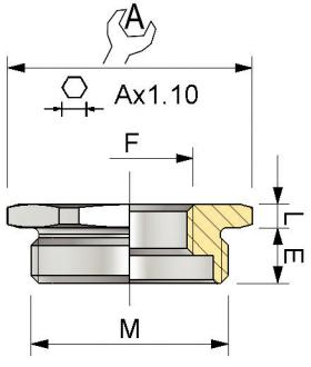 CAP759204 - Metallic Thread ISO – Reducer