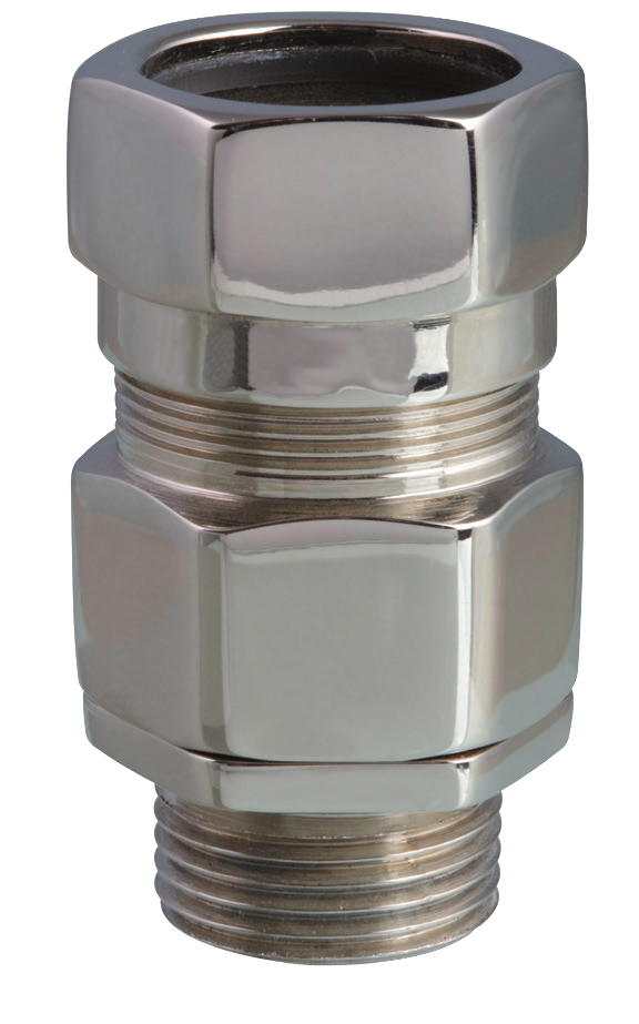 IGCWM202BRNK2 - Brass or nickel-plated brass cable glands for armoured cable