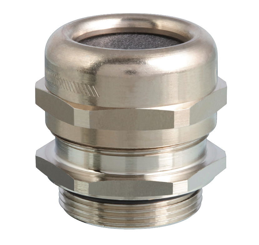CAP189124 - Nickel-plated brass or stainless steel cable gland