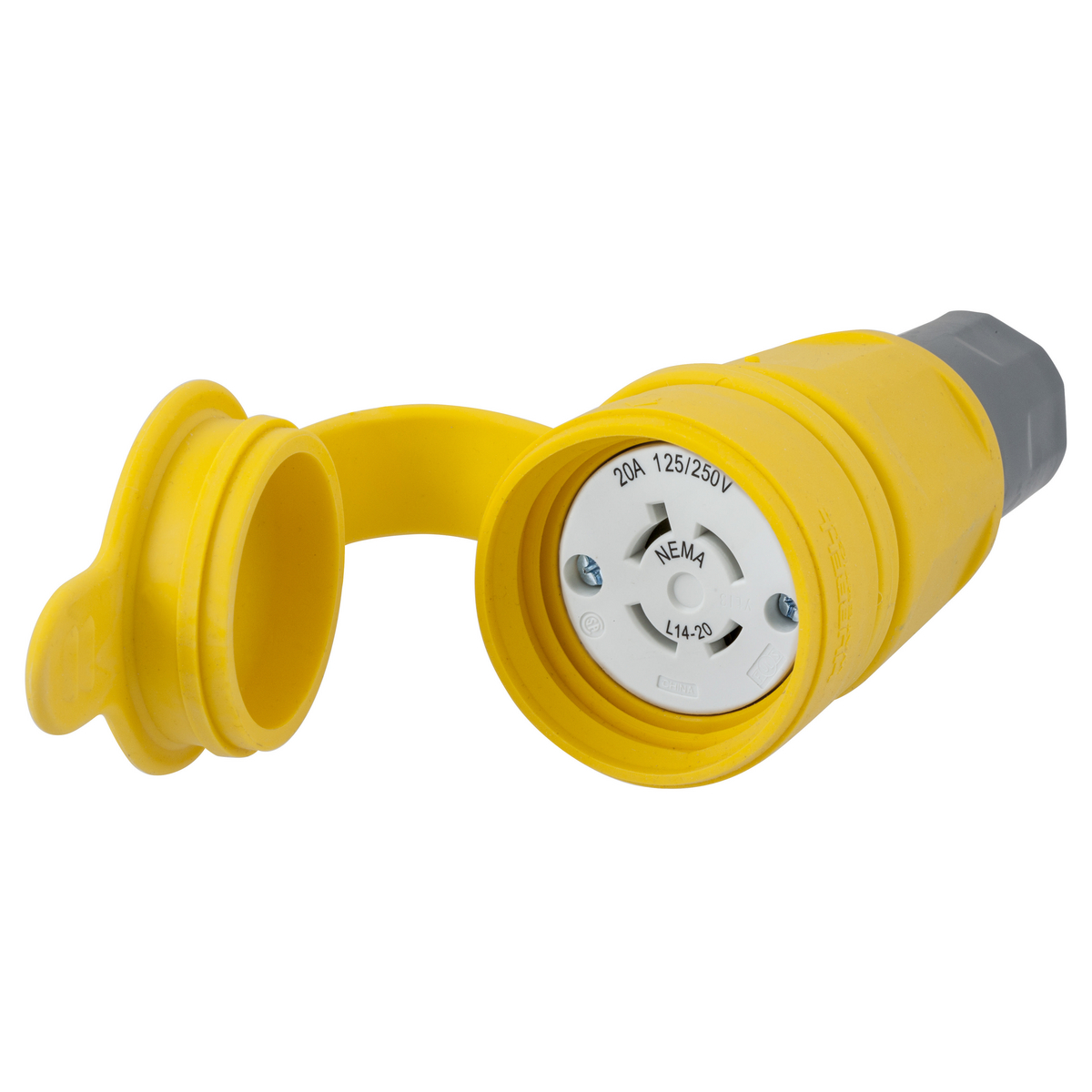 Watertight Twist-Lock® Connector, 20A HBL27W74