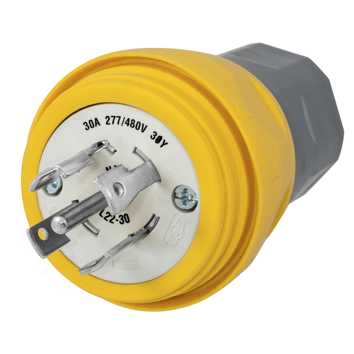 Watertight Twist-Lock® Plug, 30A HBL28W82