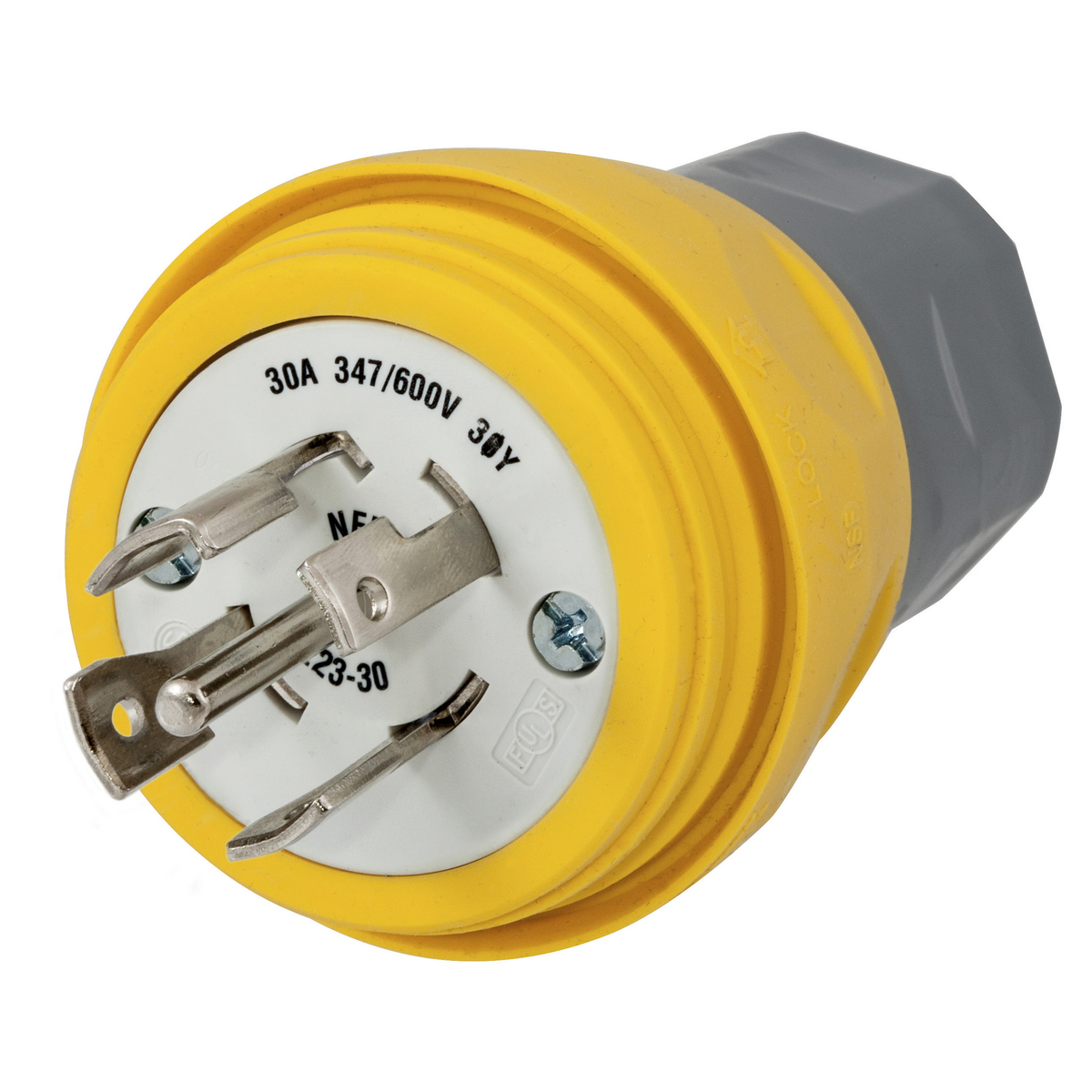 Watertight Twist-Lock® Plug, 30A HBL28W83