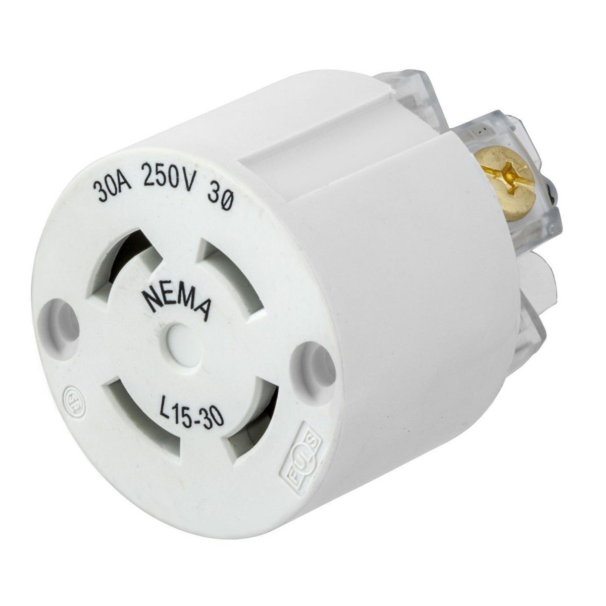 WT INTERIOR NEMA L15-30R, 30A/250V, 3PH