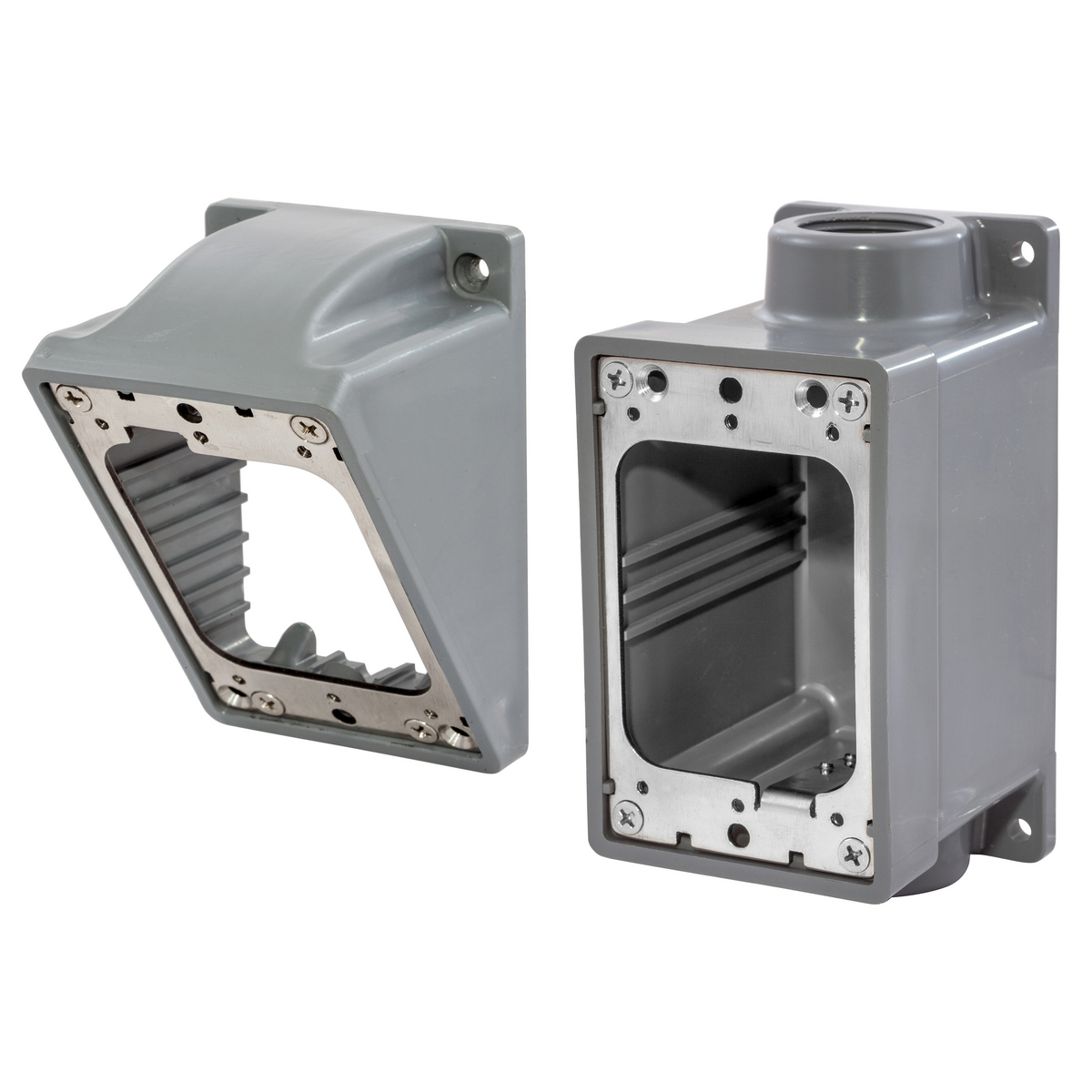 Watertight Series, Adapter Kit, 1″ NPT,Gray