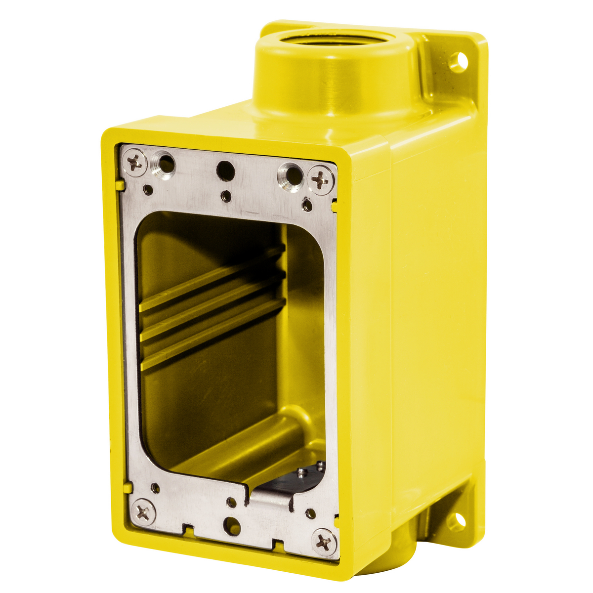 Watertight Series, FD Box, 1″ NPT, Yellow