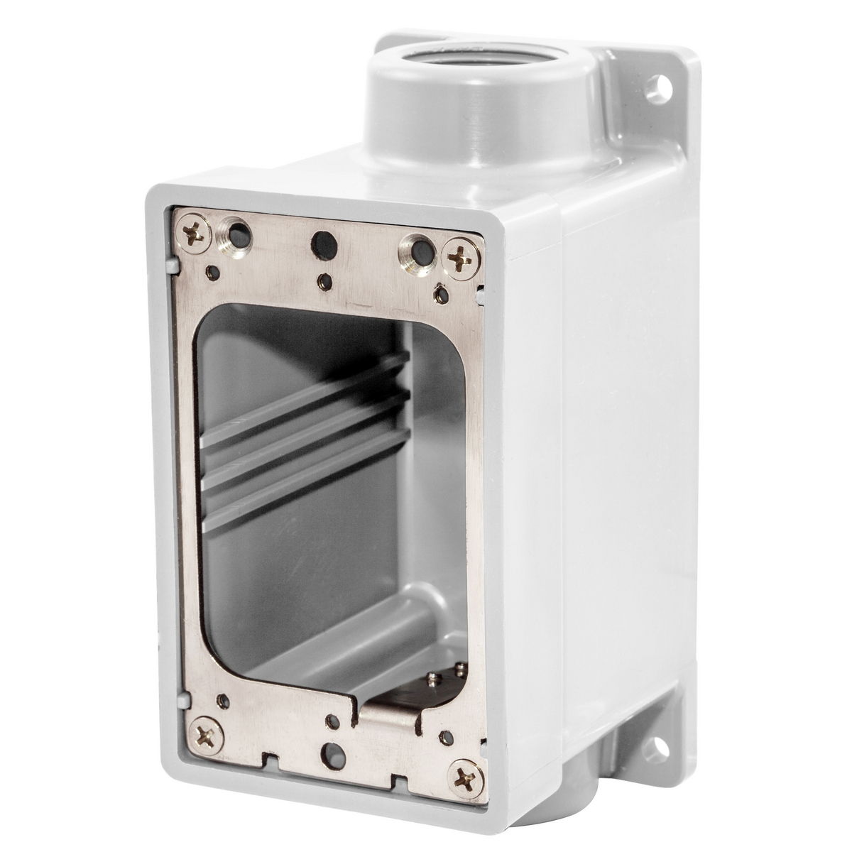 Watertight Series, FD Box, 1″ NPT, White