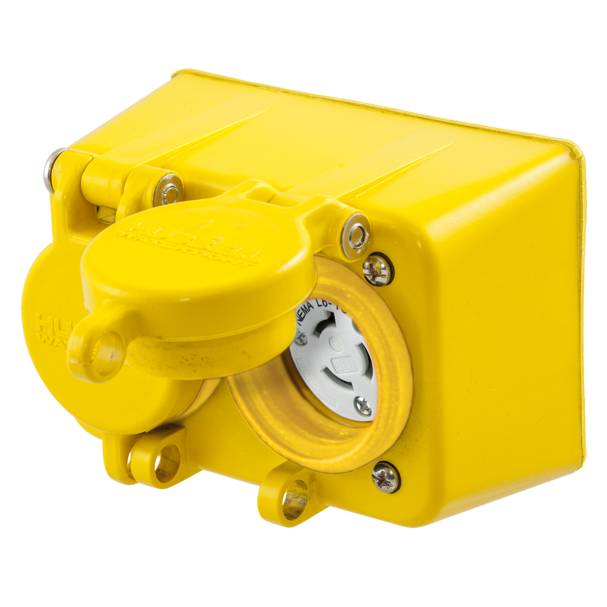 WATERTIGHT 15A/250V, L6-15 DUPLX REC