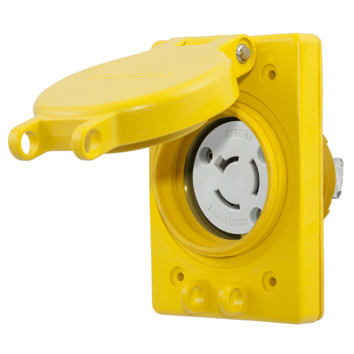 WTGHT RECEP, NON-NEMA, 20A, 125/250V