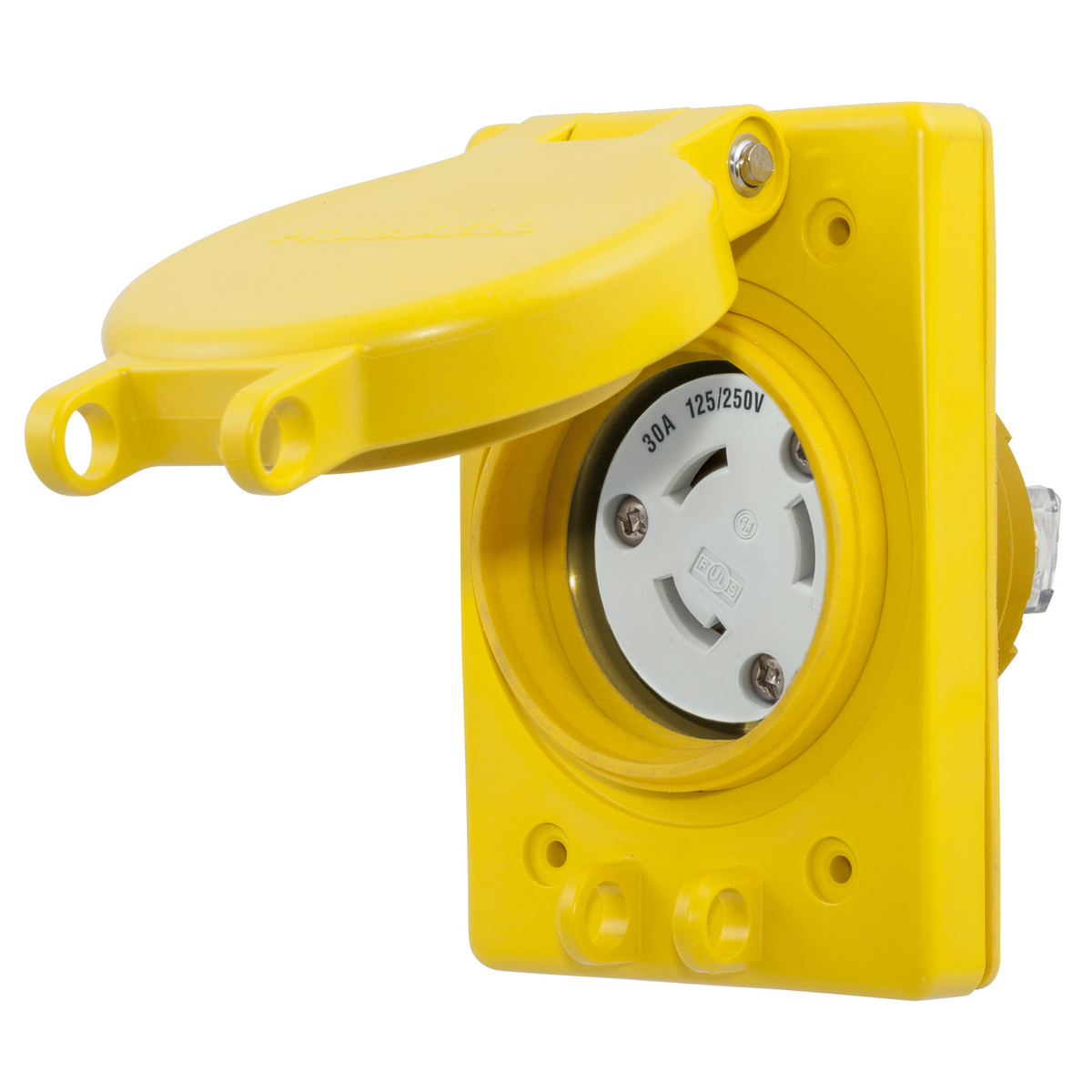 WTGHT RECEP, NON-NEMA, 30A, 125/250V