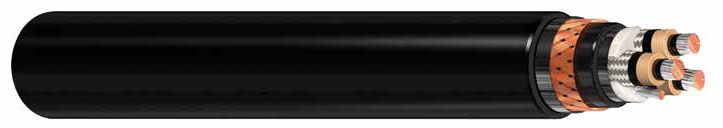 21435.036200 – Flexible & Flame-Retardant Medium-Voltage Power Cable Three-Conductor, Armored & Sheathed