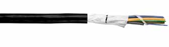 XX0364M1Z-TPL – Low-Smoke, Zero-Halogen Lite-Duty Loose Tube Cable Unarmored, Thermoplastic, 2-48 Fibers