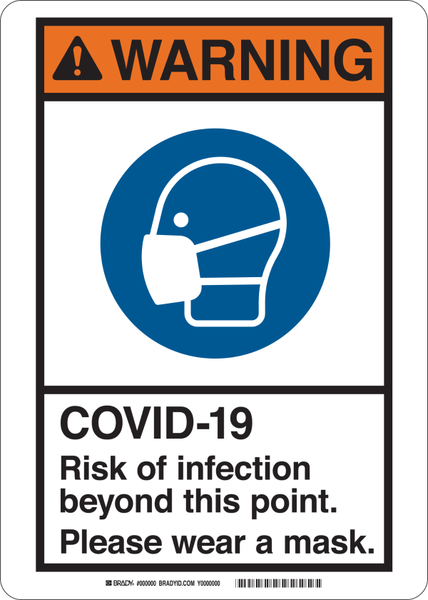 Risk Mask Sign