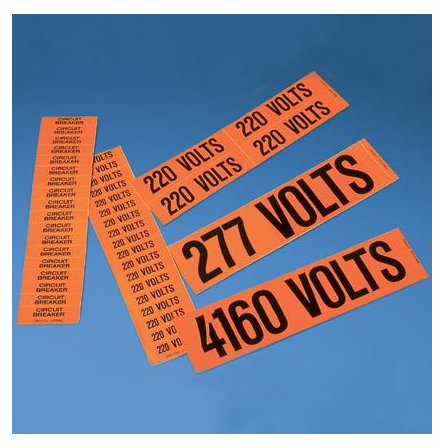 Voltage and Fiber Optic Markers