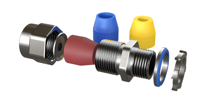 Crouse-Hinds CGB 2″ Aluminum Cable Gland, 1.375-1.625″, CGB6913 SA