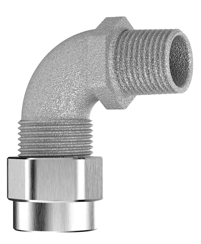 Crouse-Hinds CGE 1/2″ NEMA 4 Cable Gland, 0.500-0.875″, CGE2-050-1