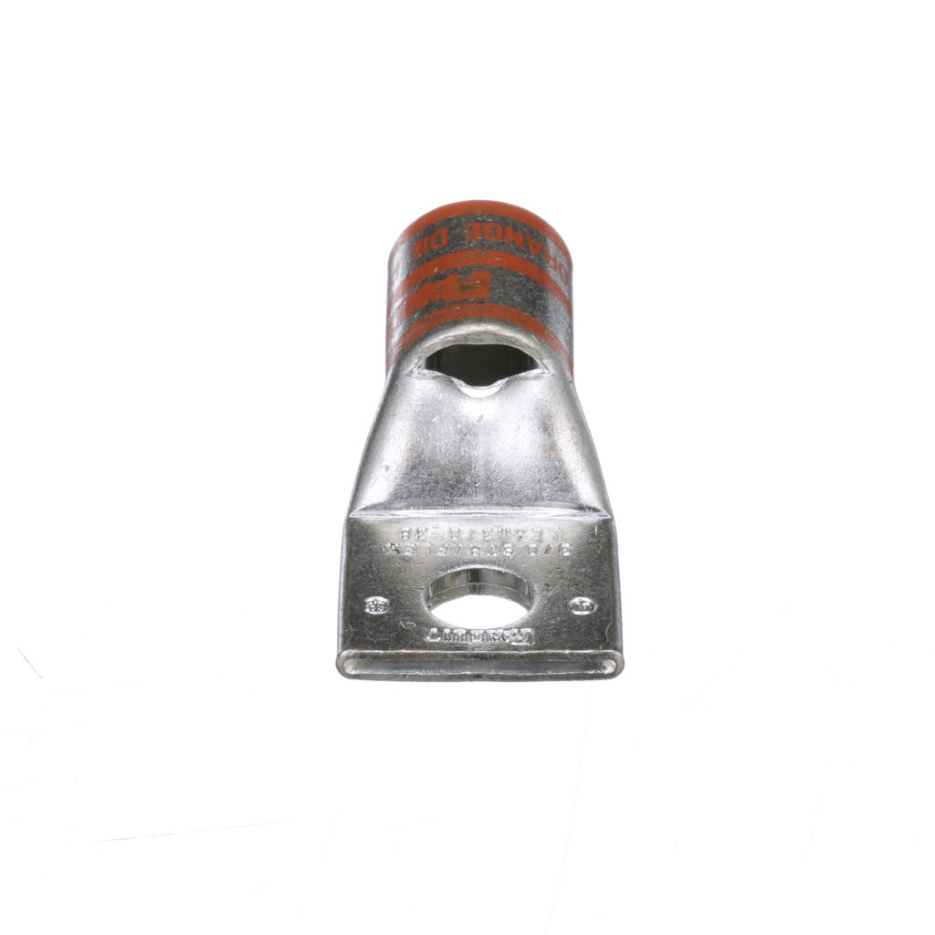 Pan-Lug™ LCAX3/0-38-X Comp. Lug, 3/0, Flex, Tin Plt Copper, One 3/8″ Stud, PK10